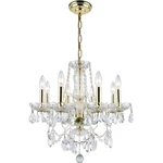 Elegant Lighting V7838D20G/RC Princeton Mini Chandelier Gold. Fixed Price $346.00.