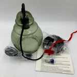 Pottery Barn Paxton Hand Blown Glass Pendant Green 10" #S9127. Fixed Price $149.99.