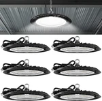 Sunco 6 Pack Ufo Led High Bay Light, 150W, 19500 Lumens, 5000K Ultra Bright Comm. Fixed Price $208.99.