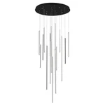 Kuzco Chute 16 Head Led Multi Pendant, Black MP14932-BK-UNV-010. Fixed Price $2374.00.
