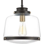 Progress Lighting P500061 Bronze Judson Single 11"W Pendant. Fixed Price $149.99.