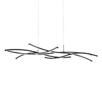 Divergence Light 22.38 Inch Black Chandelier Ceiling Wac PD-60964-BK. Fixed Price $1199.00.