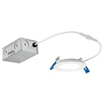 Kichler DLSL03R2790 Led Canless Recessed Light 3" Trim - White. Fixed Price $41.97.