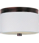 ET2 E95000-100OI Elements 2-LIGHT 10" Oil Rubbed Bronze Flush Mount (497). Fixed Price $59.99.