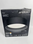 Artika Alton 13" Led Flush Mount Ceiling Light Matte Black Fm-alc-bl Open Box. Fixed Price $42.49.