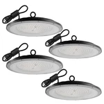 4 Pack Ufo Led High Bay LIGHT,6500K 150W Power Cord Included, 21000 Lm IP65 W.... Fixed Price $128.90.