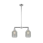 Innovations Stanton Light Chandelier, Chrome/cylinder 209-PC-G262-LED. Fixed Price $610.72.