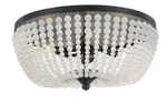 Crystorama Lighting Group 605 Rylee 4 19"W Flush Mount Bowl - Black. Fixed Price $498.00.