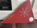 Ikea Strala Star Pendant Lamp Shade Leaf Gold/dot Pattern 28 " 105.035.95 - New. Fixed Price $20.99.