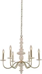 Elevate Lighting With Carrara Marble Gold Chandelier. Fixed Price $4899.00.
