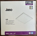 Juno 259EP2 7" Led Slimform White Surface Mount Light 1000 Lumens Bright. Fixed Price $34.99.