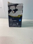 Hampton Bay 813770 Black Led Track Lighting Mini Step Head. Fixed Price $14.84.