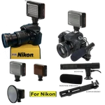 54 Light Hd Dimmable Led + Video Microphone For Nikon D5600 D7200 D3500 D5300. Fixed Price $135.18.