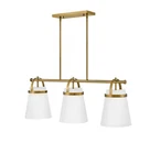 Lark Tori Light 38" Wide Linear Chandelier Model: 83056LCB. Fixed Price $350.00.