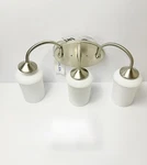 Kichler Aubrey 45570NIL18 3-LIGHT Led Bath Vanity Brushed Nickel Open Box. Fixed Price $99.00.