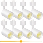 8 Pack Dimmable Vanoopee 10W Led Track Lighting Heads Type 3K 360DEG. Fixed Price $49.99.