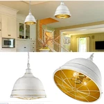 Golden Lighting 7312-L Fw Bartlett Pendant Light, Frenchite. Fixed Price $55.00.