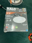 Halo Recessed 5/6" Baffle Downlight Color Changing LT56079FS1EWHR -. Fixed Price $10.00.