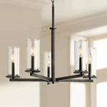 Kichler Crosby 26 1/4" Wide Olde Bronze 5-LIGHT Chandelier. Fixed Price $334.97.