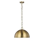 Generation Lighting Whare 1-LIGHT Burnished Brass Medium Pendant EP1241BBS. Fixed Price $198.00.