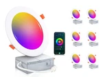 Cloudy Bay Pack 6INCH Smart Wifi Led Recessed Lights,rgbcw Color Changing.... Fixed Price $193.58.