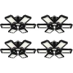 Led Garage Lights 4 Pack -180W, 18000LM 6500K Shop With 6+1 Deforma.... Fixed Price $101.98.