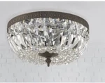 Crystorama Ceiling Mount Wide Bronze Swarovski Spectra Light 712-EB-CL-S. Fixed Price $279.99.