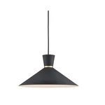 New Kuzco 493216-BK/GD Vanderbilt Pendant 16" Black Gold Detail Lot Of Sealed. Fixed Price $250.00.