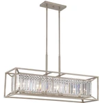 Designers Fountain 87438-AP Linares Island Light Aged Platinum. Fixed Price $495.00.