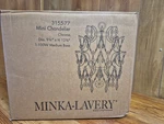 Minka Lavery Isabella's Crown Light Mini Chandelier, Chrome 3155-77. Fixed Price $199.99.