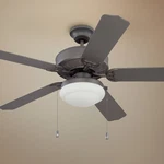 52" Craftmade Enduro Espresso Led Outdoor Pull Chain Ceiling Fan. Fixed Price $284.85.