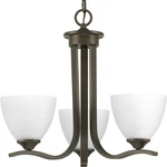 Progress Lighting P400062 Bronze Laird 3-LIGHT 20"W Chandelier. Fixed Price $117.12.