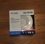 New Lithonia Lighting 240W37 Recessed Downlight Warm White Series 65BEMW Led. Fixed Price $21.50.