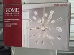 Home Decorators Collection Kimberly 9-LIGHT Crystal Chrome Sputnik Chandelier. Fixed Price $123.00.