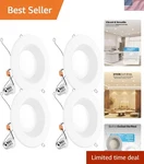 Sunco Retrofit Led Recessed Lighting 6 Inch, Downlight Can Lights For Ceiling.... Fixed Price $49.29.