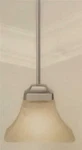 Hampton Bay Brushed Nickel Nove Mini-pendant Light Fixture New Box. Fixed Price $19.95.
