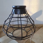 Style Selections 8.39-IN X Cage Bronze Light Shade 2-1/4-IN Fitter Nwt. Fixed Price $9.00.