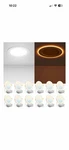 Amico 12 Pack 6 Inch 5CCT Led Recessed Ceiling Night Light, 2700K/3000K. Fixed Price $49.00.