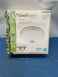 Good Earth Lighting Legacy 11-INCH Led Flush Mount Brushed Nickel. Fixed Price $28.00.