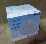 Kichler Krystal Ice 9.63-IN Chrome Modern/contemporary Halogen Semi-flush Mount. Fixed Price $59.95.