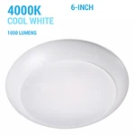 Topaz SDL6/15/930/D-28 Led 6" Surface Mount Disk Light 4000K Dimmable 1050 Lumen. Fixed Price $17.50.