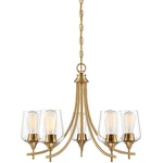 Savoy House Lighting 1-4032-5-322 Octave Chandelier Warm Brass. Fixed Price $406.30.