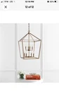 Jonathan Lighting JYL7438 Pagoda 20"W Led Taper Candle - Gold. Fixed Price $299.99.