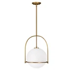 Hinkley Somerset Medium Pendant 11.5 Inches Heritage Brass. Fixed Price $249.00.