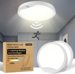 2-PACK 20W Motion Sensor Ceiling Lights HARD-WIRED,9INCH Indoor Activated. Fixed Price $41.00.