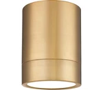 Z-lite 1006F6-MGLD-LED Algar Flush Mount, 1-LIGHT 18 Watts, Modern Gold. Fixed Price $84.28.