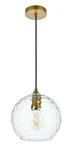 Pendant Bubble Glass Shade Brass Color Dining Room Kitchen Island Light Fixture. Fixed Price $119.70.
