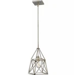 Z-lite 447MP-AS Trestle Pendant Antique Silver. Fixed Price $83.99.