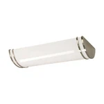 Roseto NVCF77589 Boundless 25"W Led Flush Mount Ceiling Fixture - Nickel. Fixed Price $177.99.