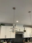 Progress Lighting P5332-09 Staunton Pendant Brushed Nickel Kitchen. Fixed Price $70.00.
